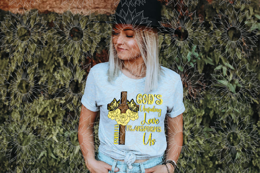 God's Unfailing Love Transforms Us Yellow