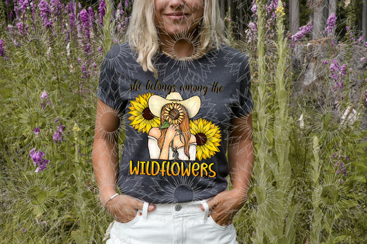 She Belongs Among The Wildflowers Dirty Blonde