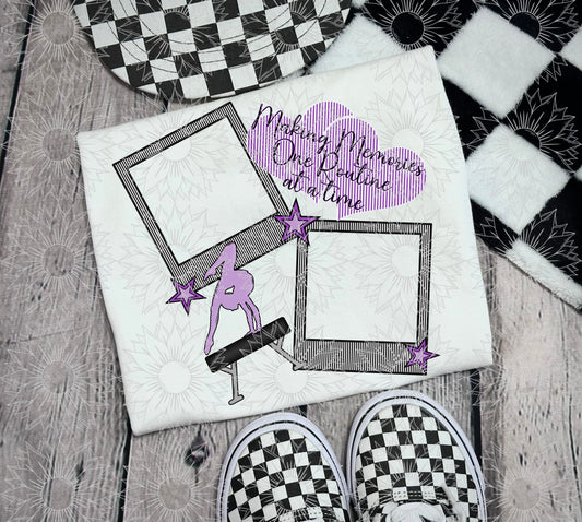 Seersucker Gymnastics Custom Polaroid