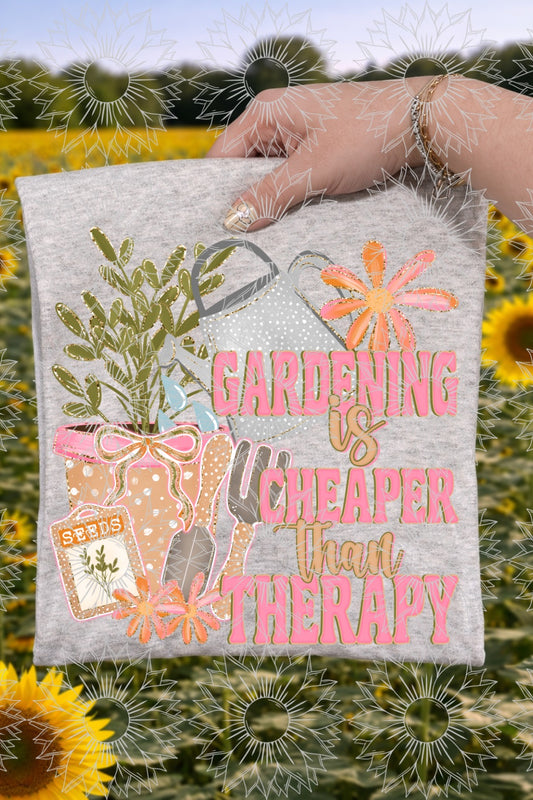 Gardening Is Cheaper Than Therapy