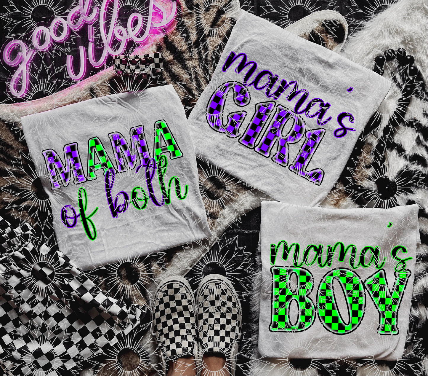 Mama of Both Purple & Green