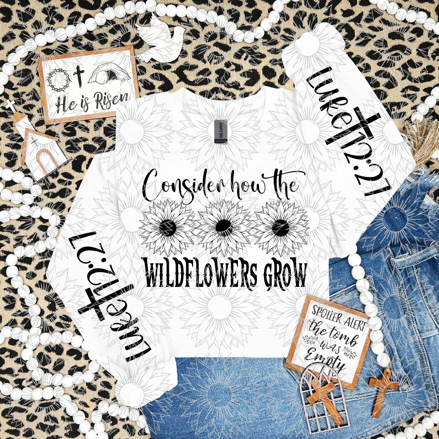 Consider How The Wildflowers Grow W/Sleeve