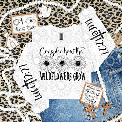 Consider How The Wildflowers Grow W/Sleeve