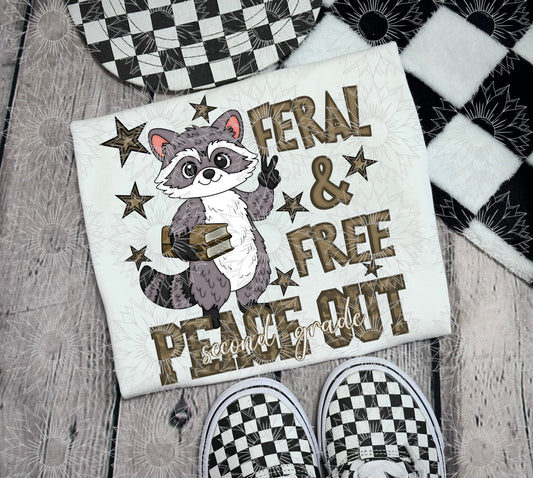 Feral & Free Second Grade Boy