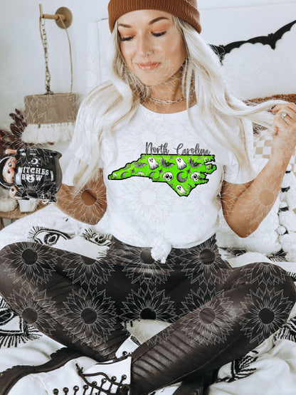 Spooky Lime Green States