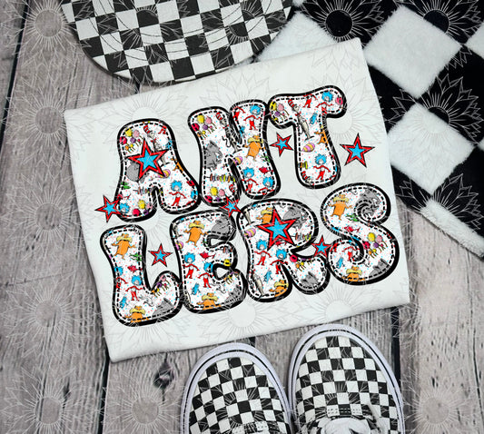 CUSTOM REQUEST: Dr. Seuss Single Mascot/Name