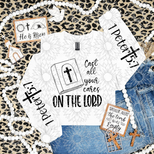Cast All Your Cares On The Lord W/Sleeve