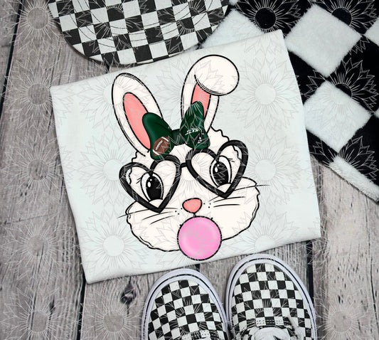 NYJ Bunny Bow