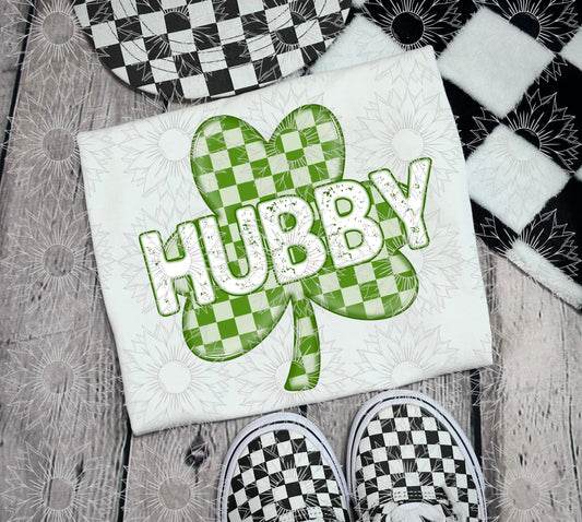 Checkered Clover Hubby
