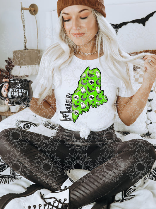 Spooky Lime Green - Maine