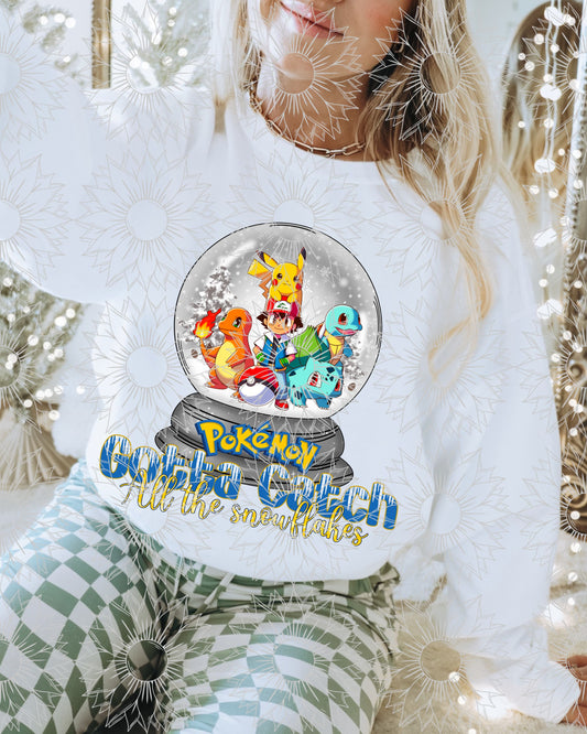 Gotta Catch All the Snowflakes