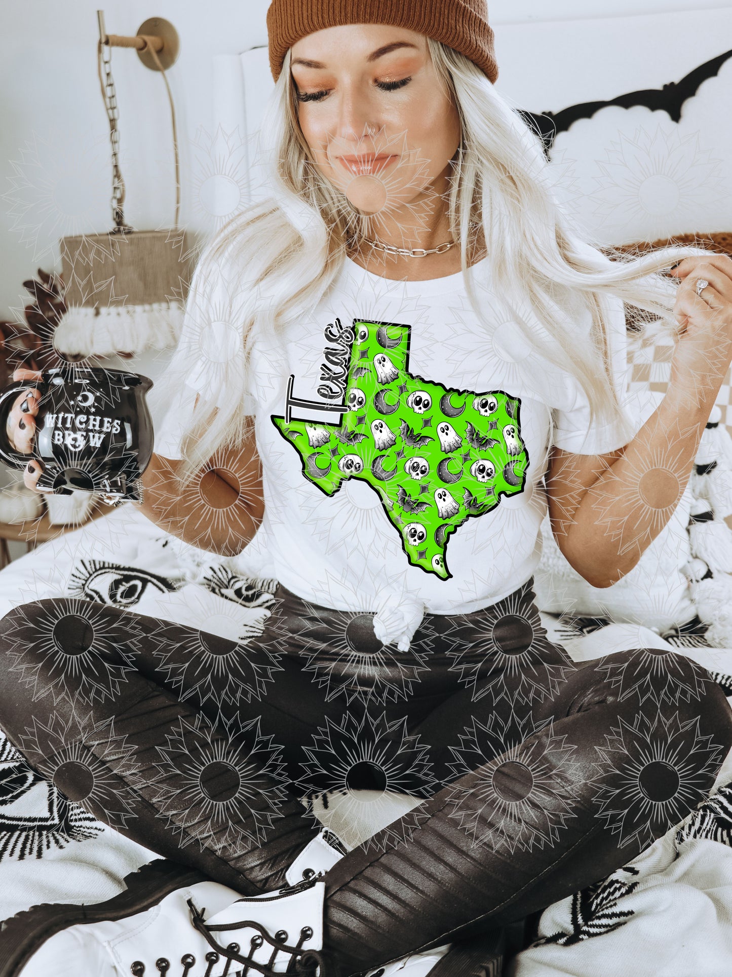 Spooky Lime Green States