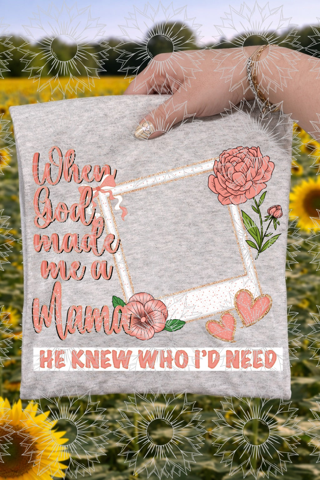 When God Made Me A Mama - Pink