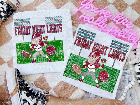 Friday Night Lights Maroon