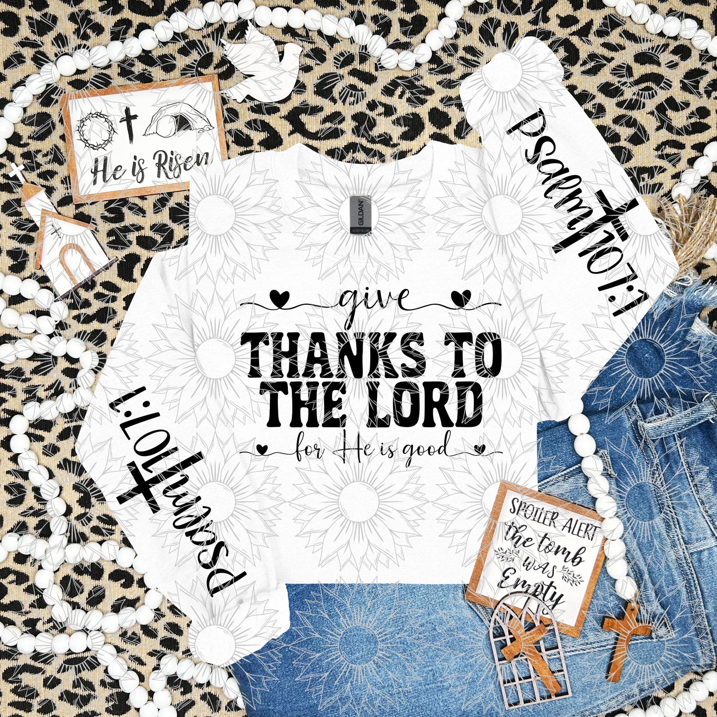 Give Thanks To The Lord W/Sleeve