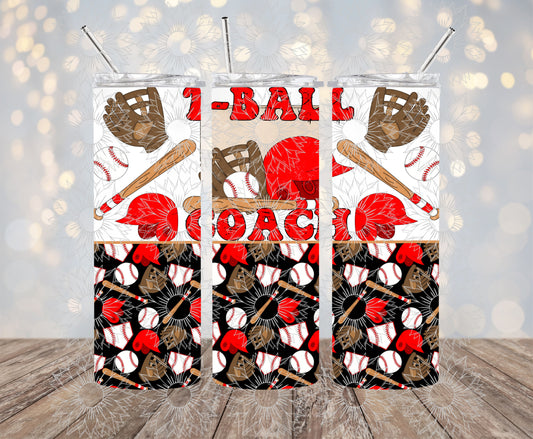 T-Ball Coach Grunge 20OZ