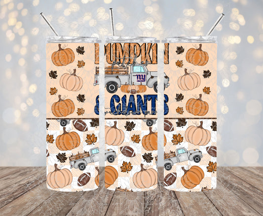 NYG Pumpkins & Touchdowns 20OZ