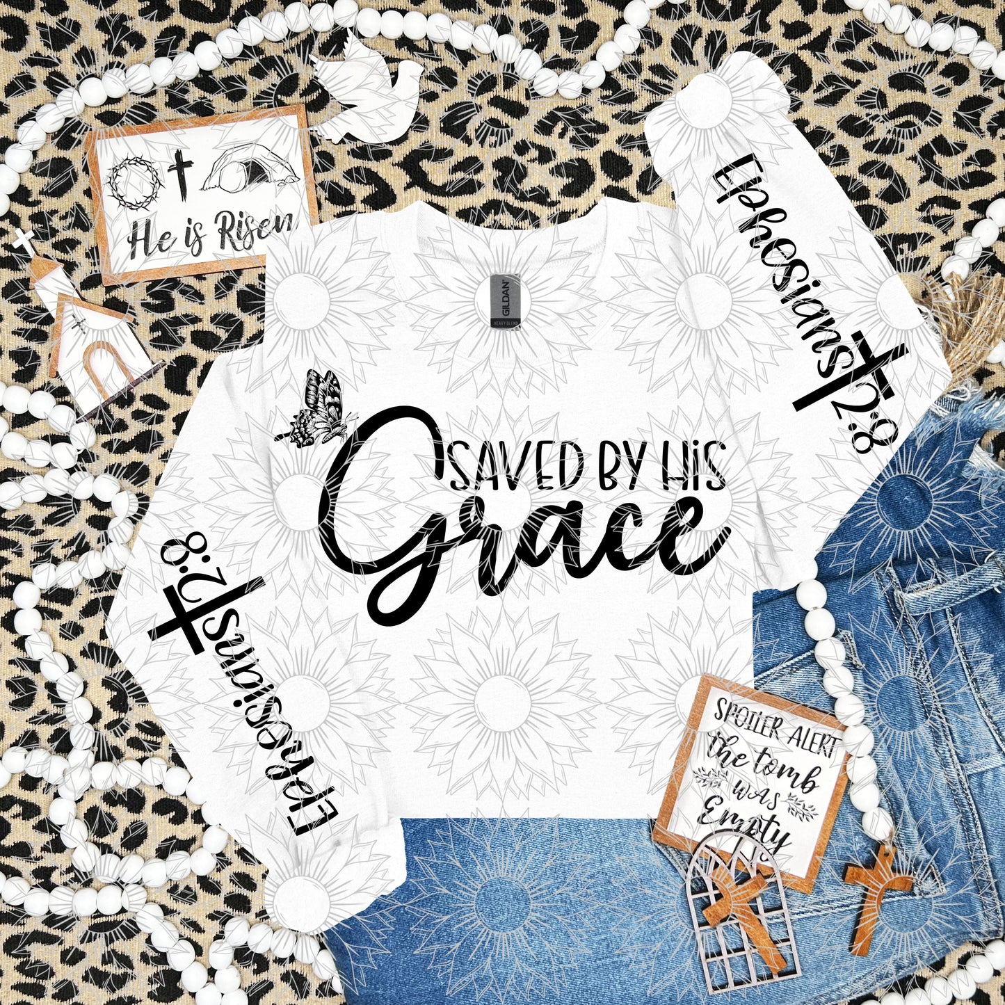 Saved By His Grace W/Sleeve