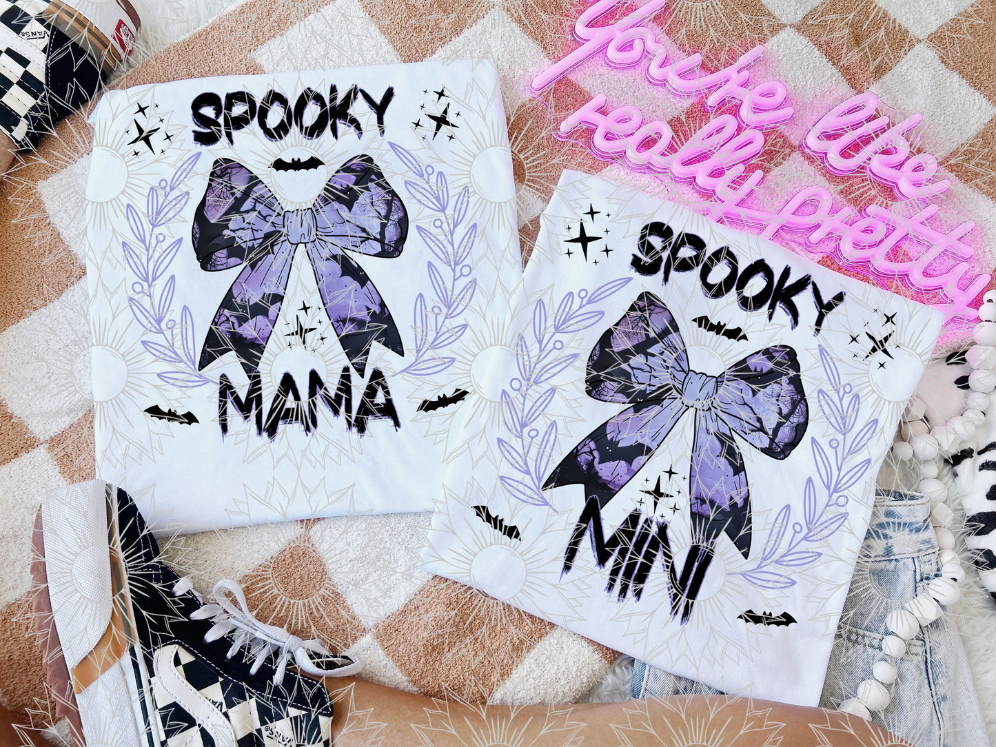 Spooky Mama/Mini Purple