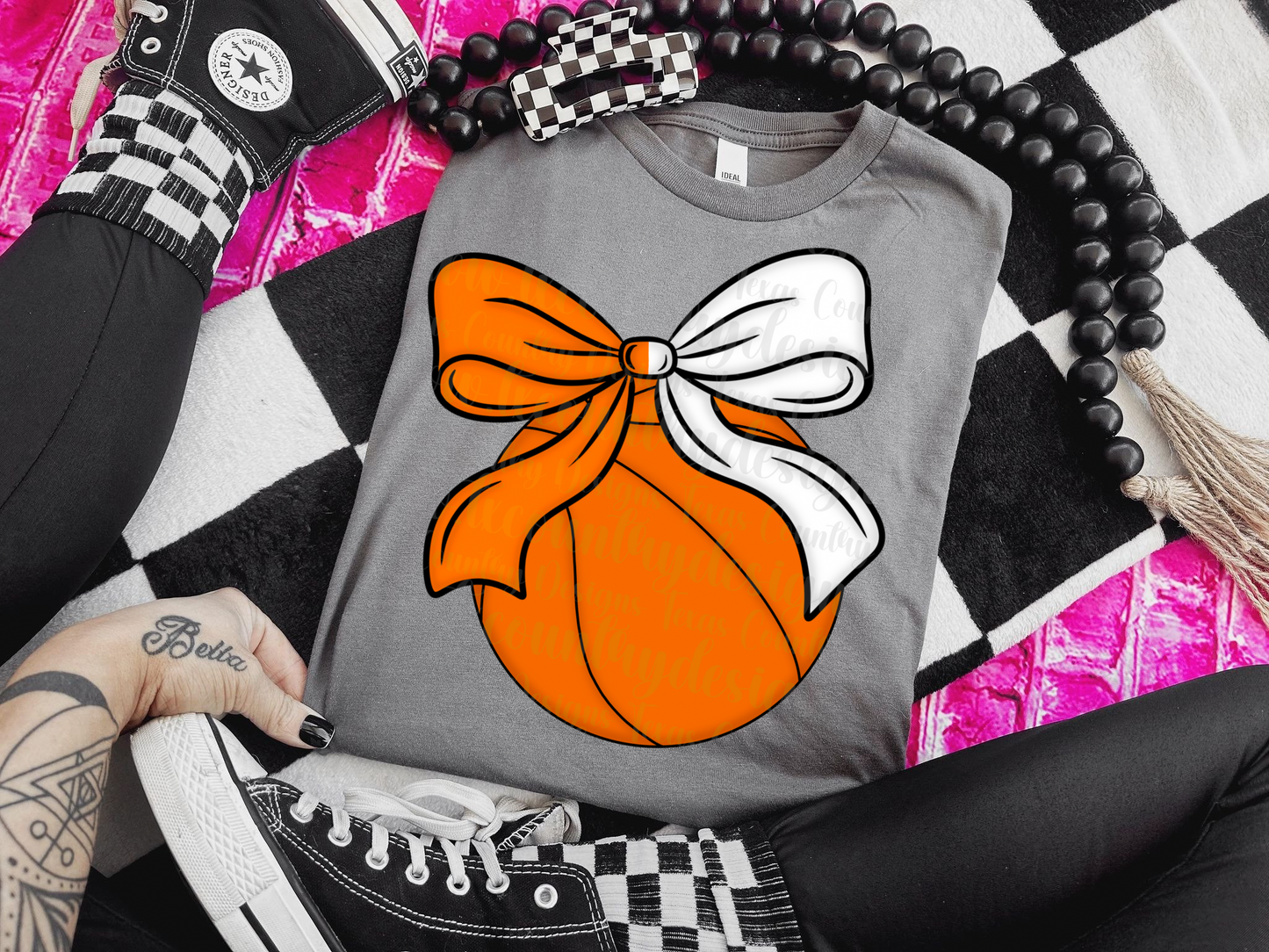 Custom Basketball Bow