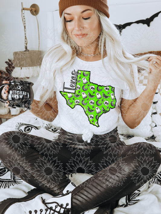 Spooky Lime Green - Texas