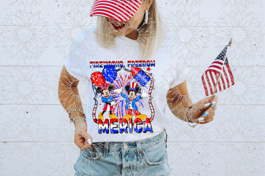 Fireworks. Freedom. ‘Merica. Mick&Min