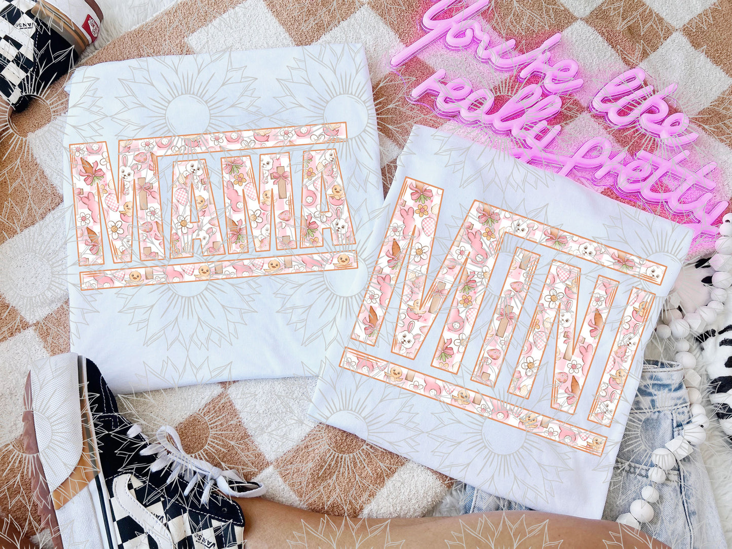 Easter Mama & Mini Pink