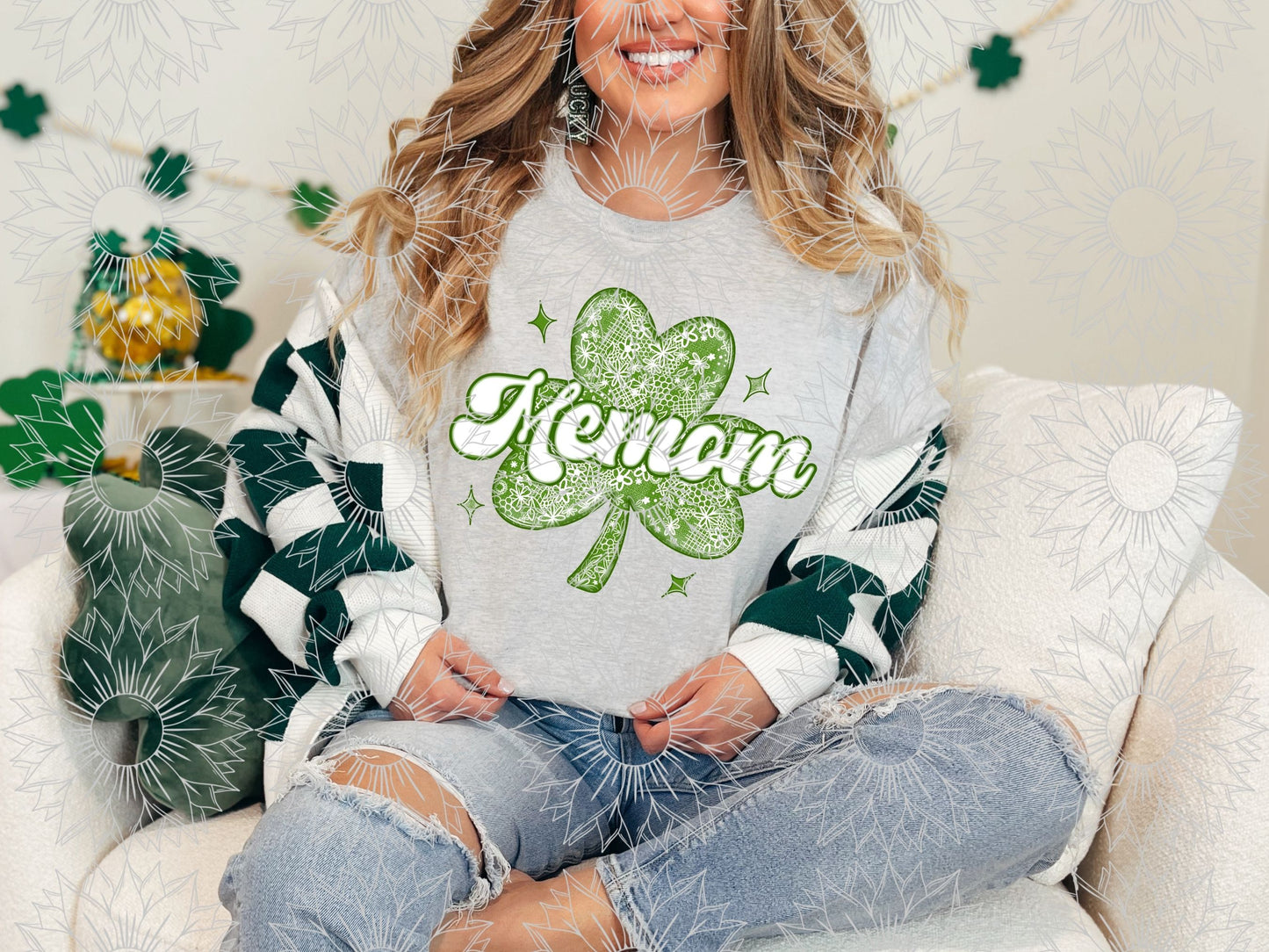 Lace Clover Memom