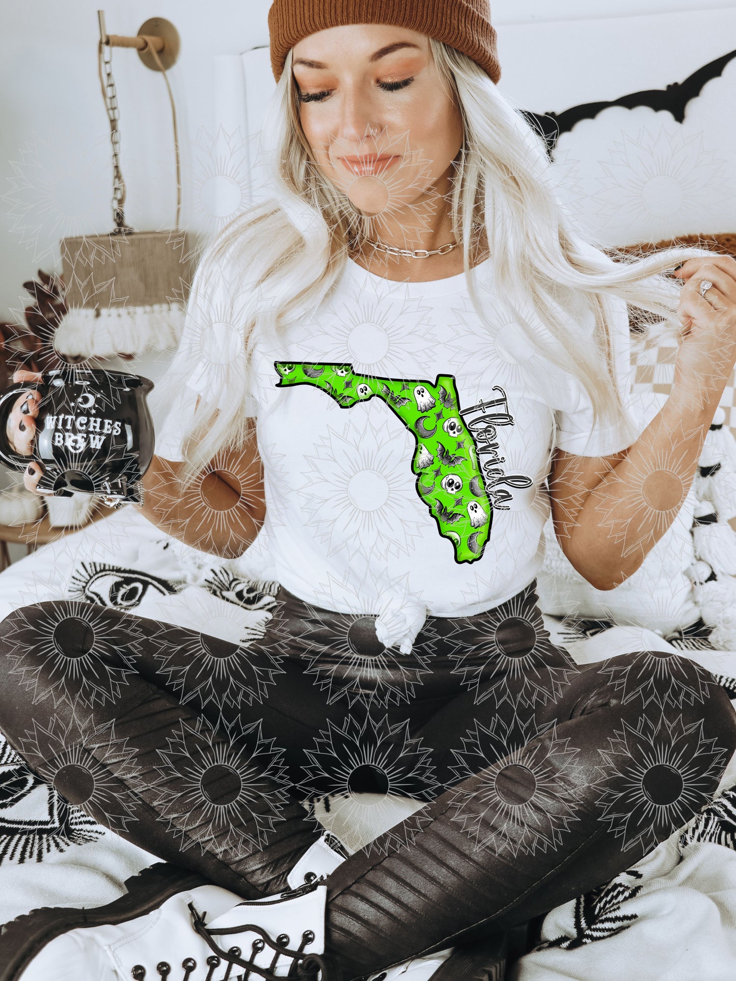 Spooky Lime Green States