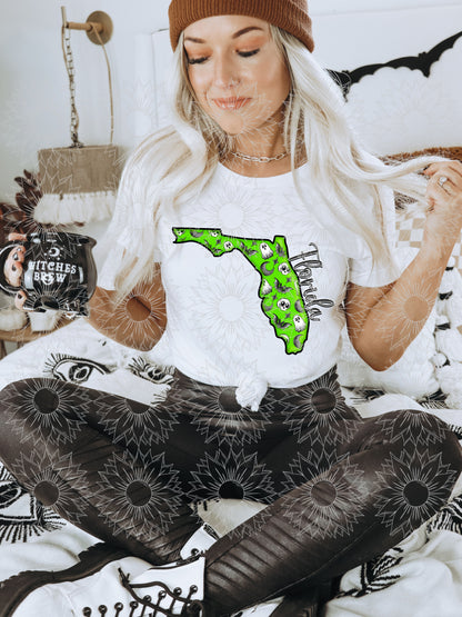 Spooky Lime Green States