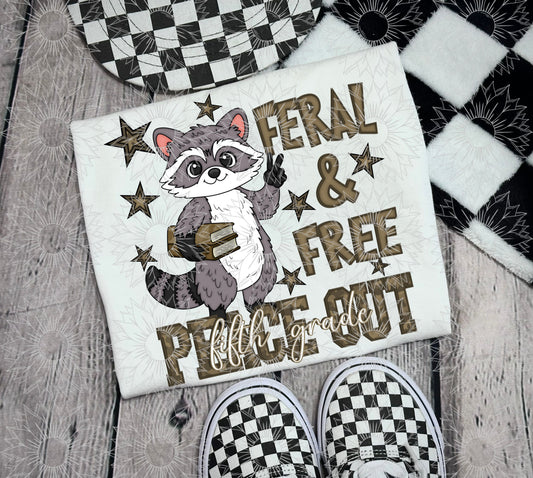 Feral & Free Fifth Grade Boy