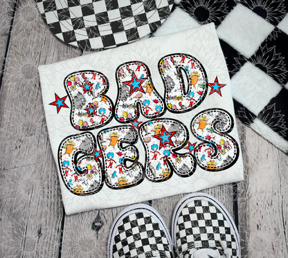 CUSTOM REQUEST: Dr. Seuss Single Mascot/Name