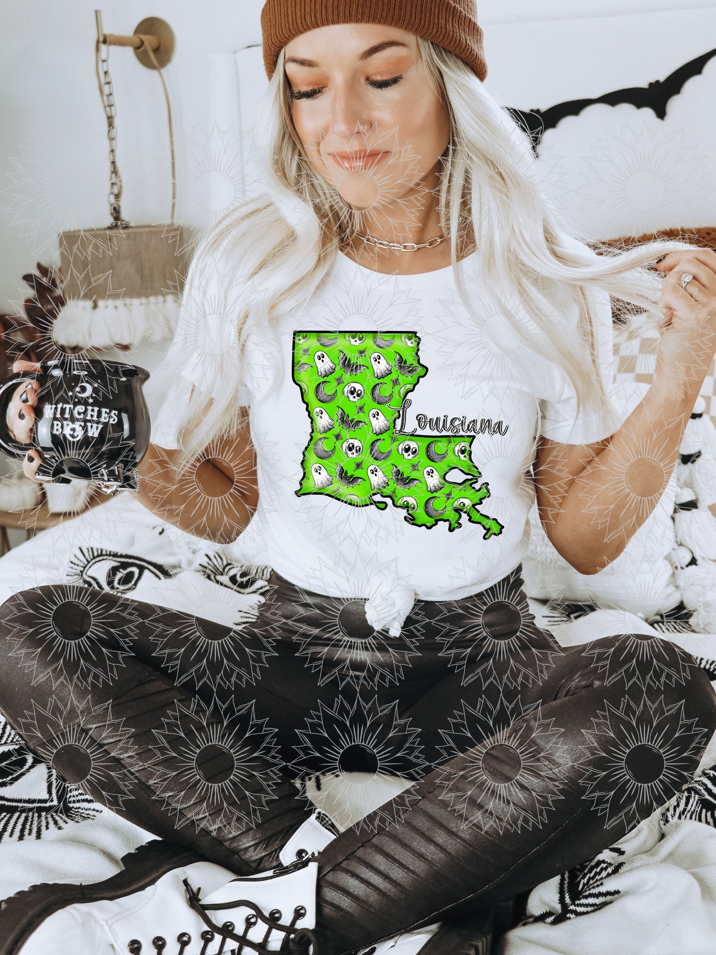 Spooky Lime Green States