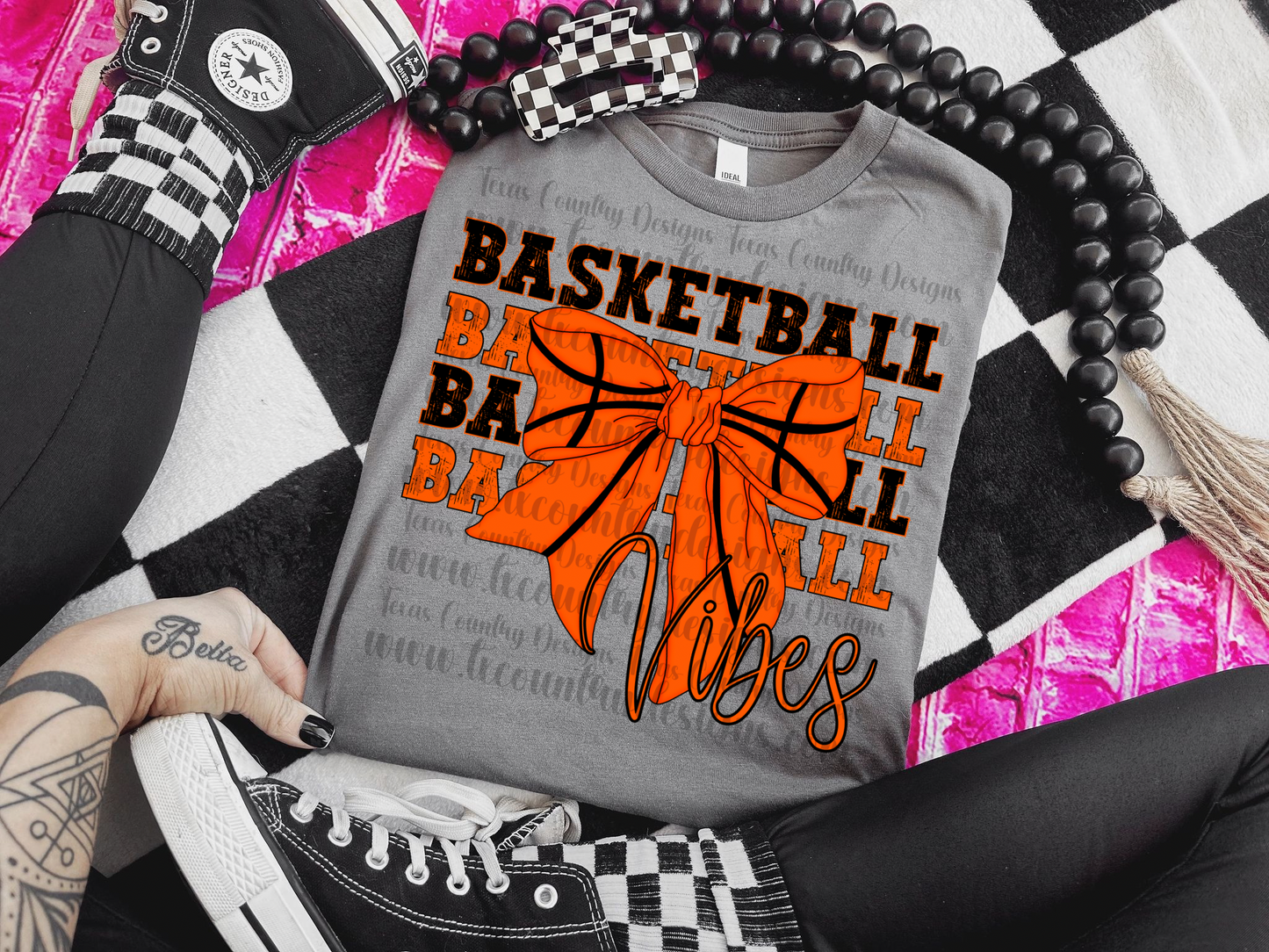 Sports Vibe Ribbon Bow Custom