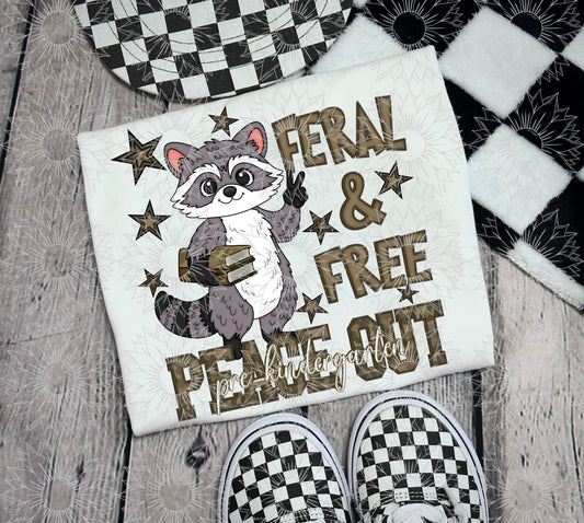 Feral & Free Pre-Kindergarten Boy