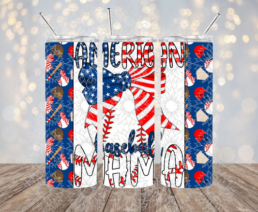 American Baseball Mama 20OZ