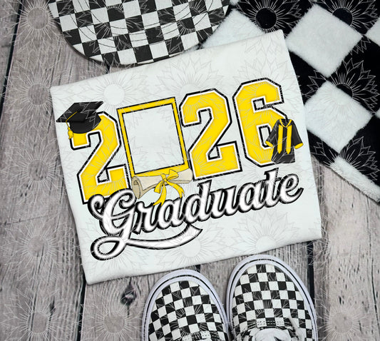 2026 Graduate Polaroid Yellow