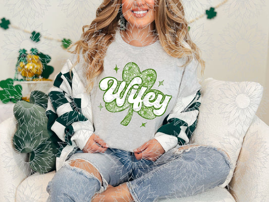 Lace Clover Wifey