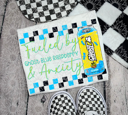 Anxiety & Ghost Blue Raspberry