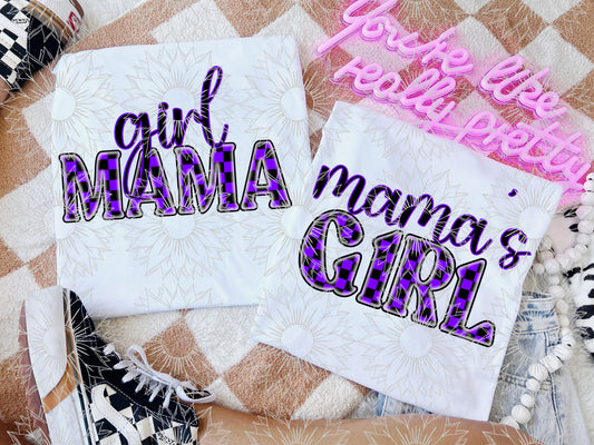 Girl Mama/Mama’s Girl Purple