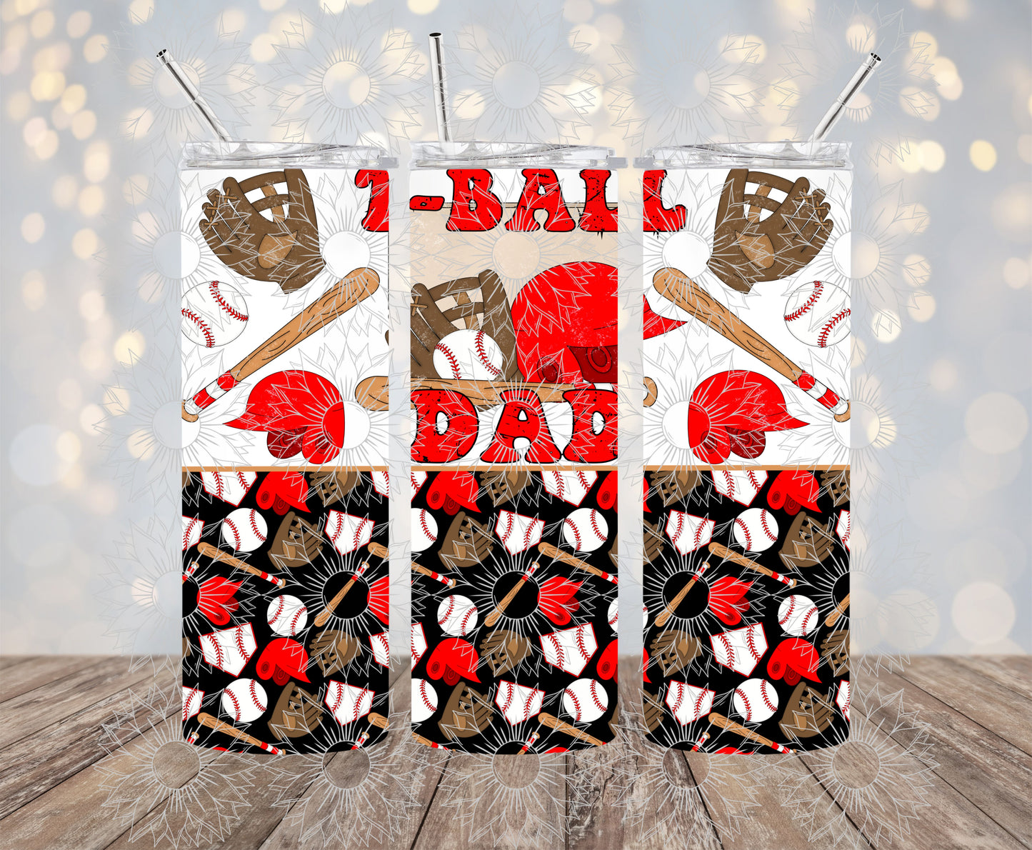 T-Ball Dad Grunge 20OZ