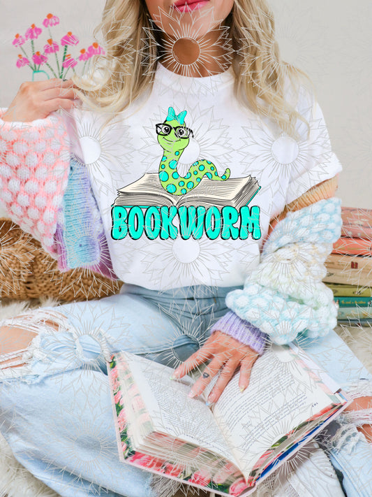 Bookworm Turquoise