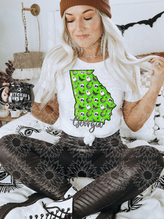 Spooky Lime Green - Georgia