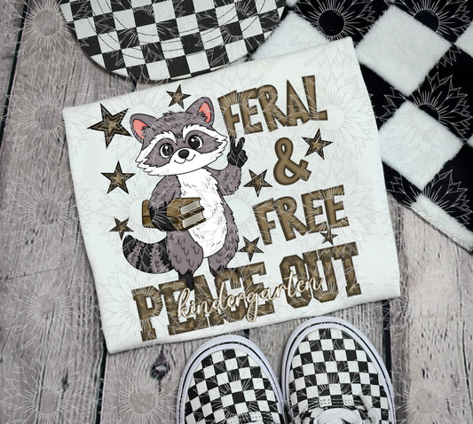 Feral & Free Kindergarten Boy