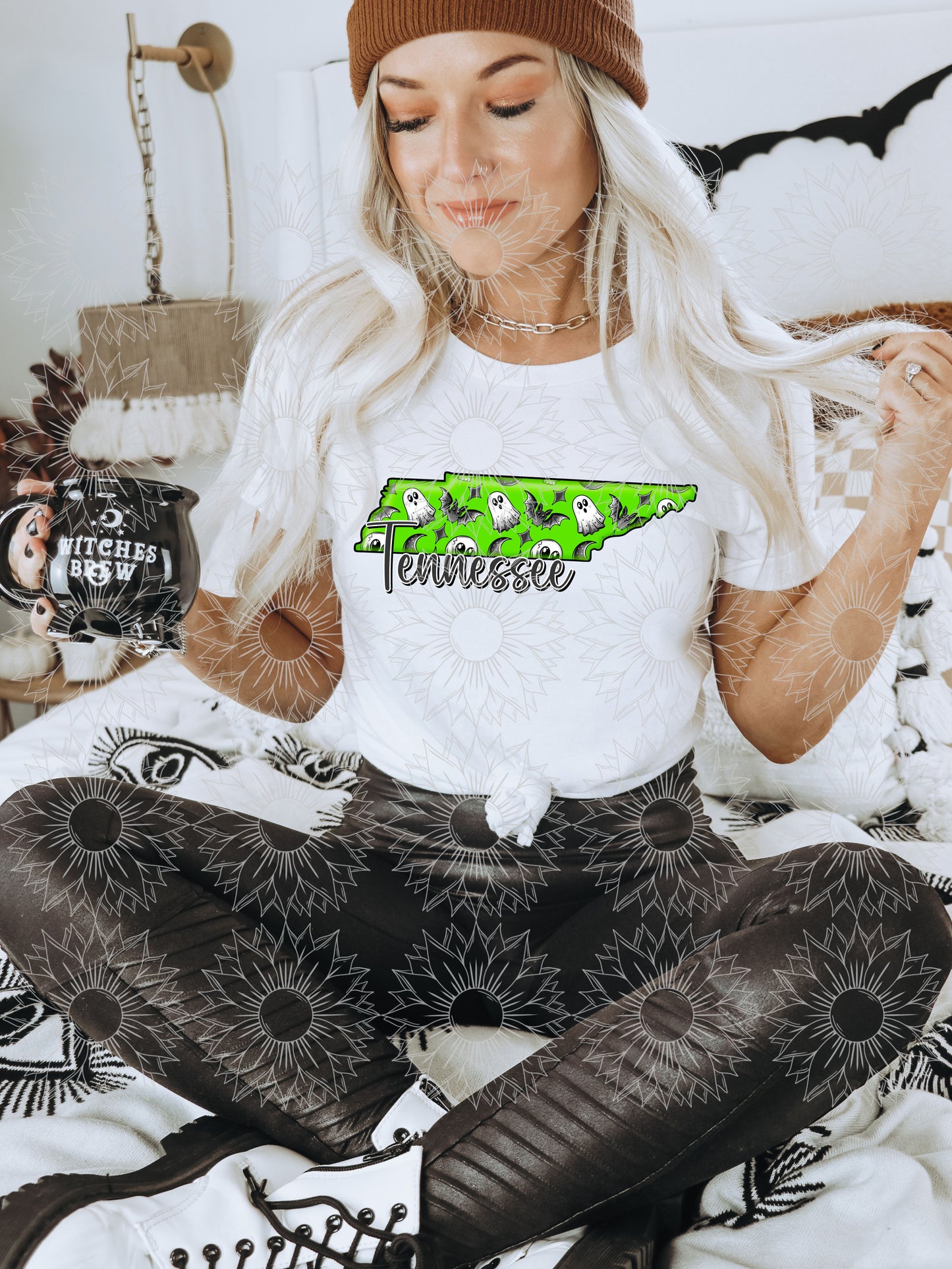 Spooky Lime Green States