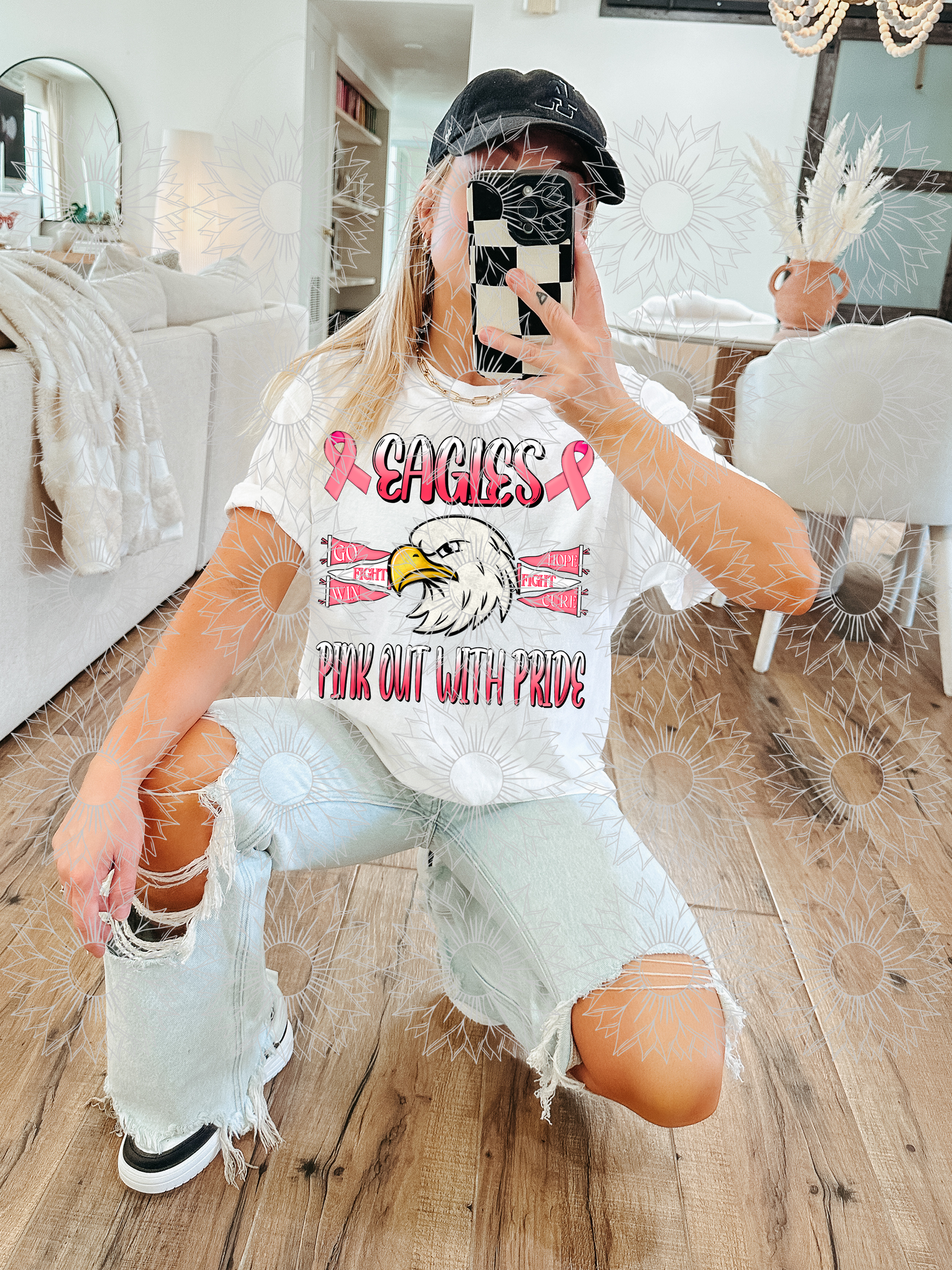 Eagle Pink Out With Pride