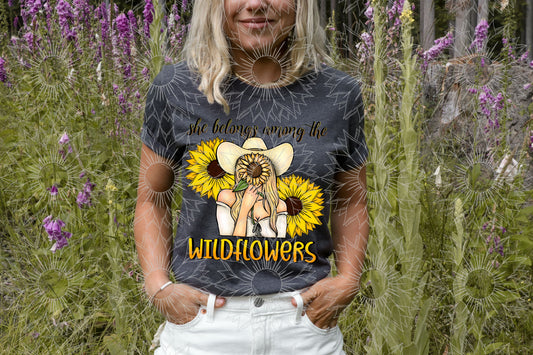 She Belongs Among The Wildflowers Blonde
