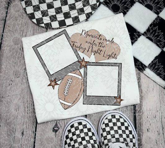 Seersucker Football Custom Polaroid