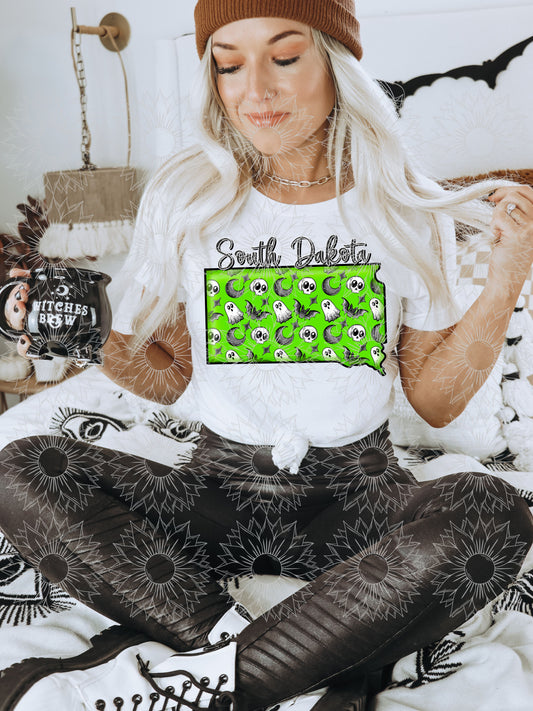 Spooky Lime Green - South Dakota