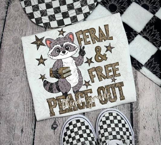 Feral & Free Third Grade Boy